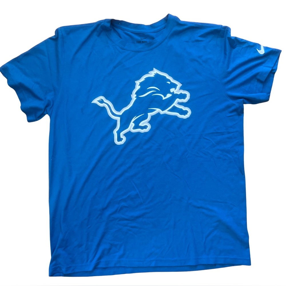 Detroit Lions Nike Dri-FIT Blue Tee